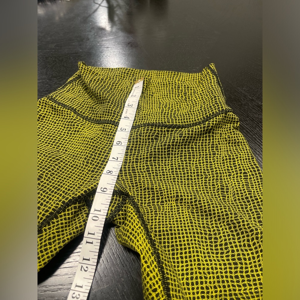 Lululemon high times pants luon fall net toxic black US 4 - Picture 6 of 8